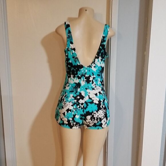 Vintage Maxine One Piece Swimsuit size 14 in like new condition - Picture 6 of 12